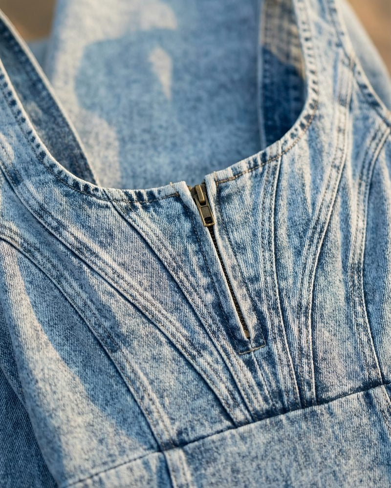 Alba | Robe en Denim