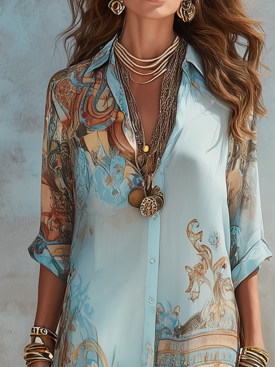 Céleste | Robe Maxi Fleurie